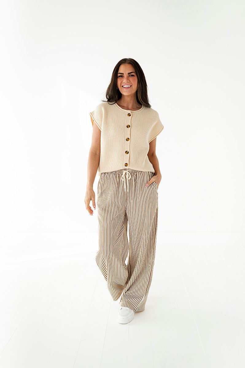 Oakley Knit Top in Ivory