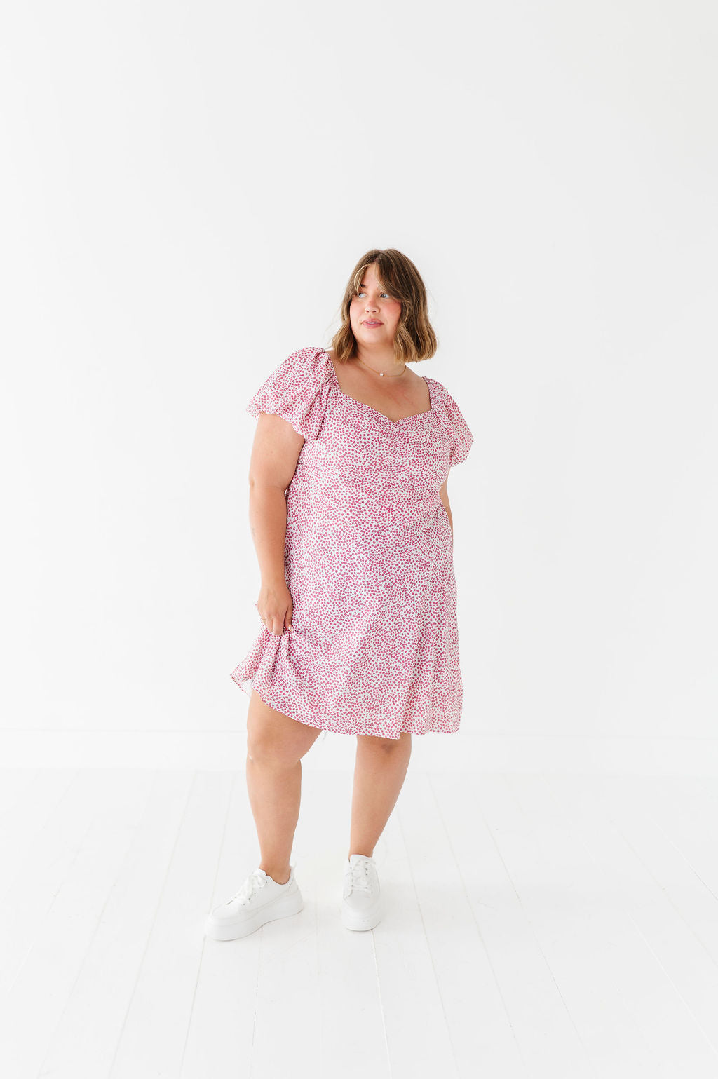 Tuesday Floral Dress in Pink
