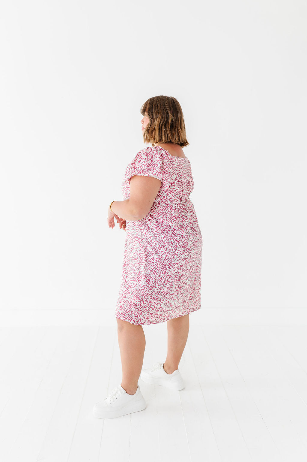 Tuesday Floral Dress in Pink