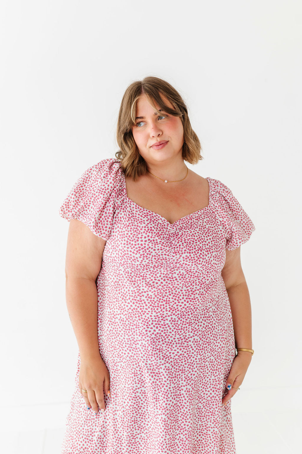 Tuesday Floral Dress in Pink