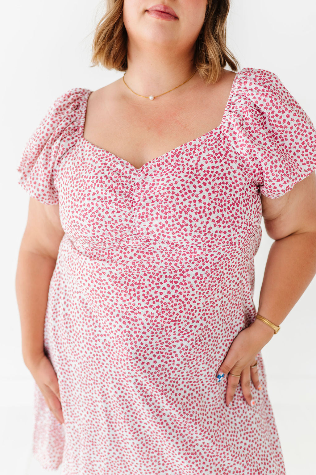 Tuesday Floral Dress in Pink