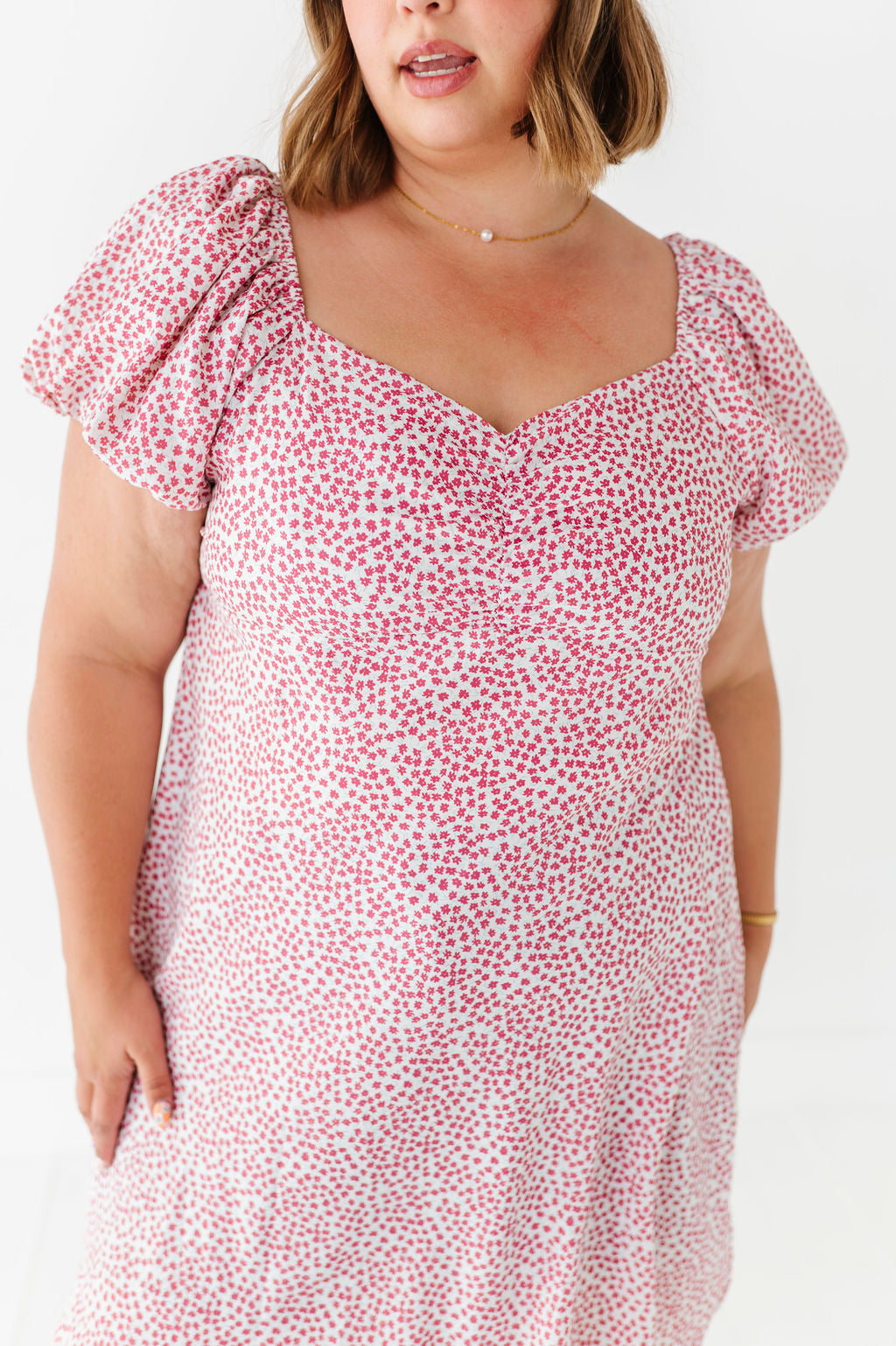 Tuesday Floral Dress in Pink