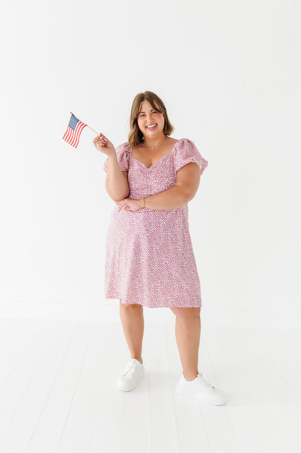 Tuesday Floral Dress in Pink