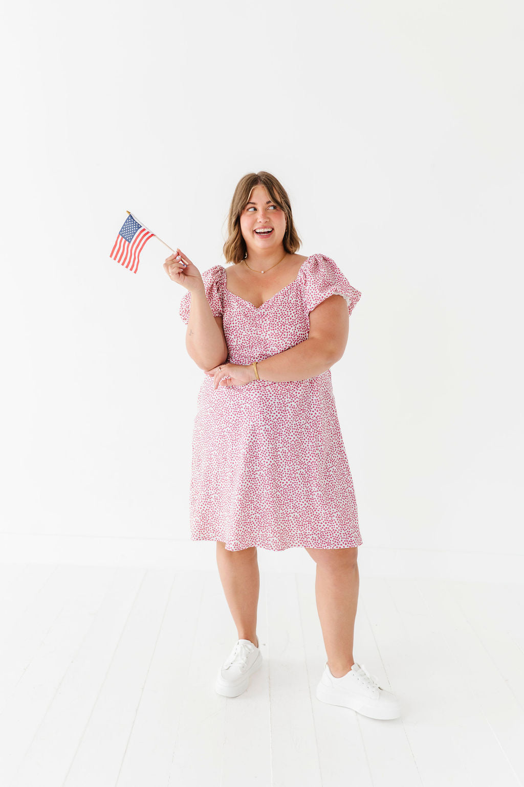 Tuesday Floral Dress in Pink