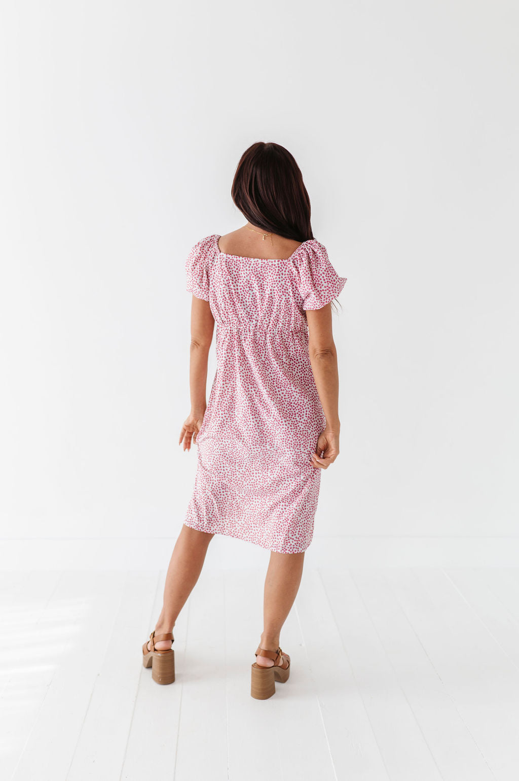 Tuesday Floral Dress in Pink