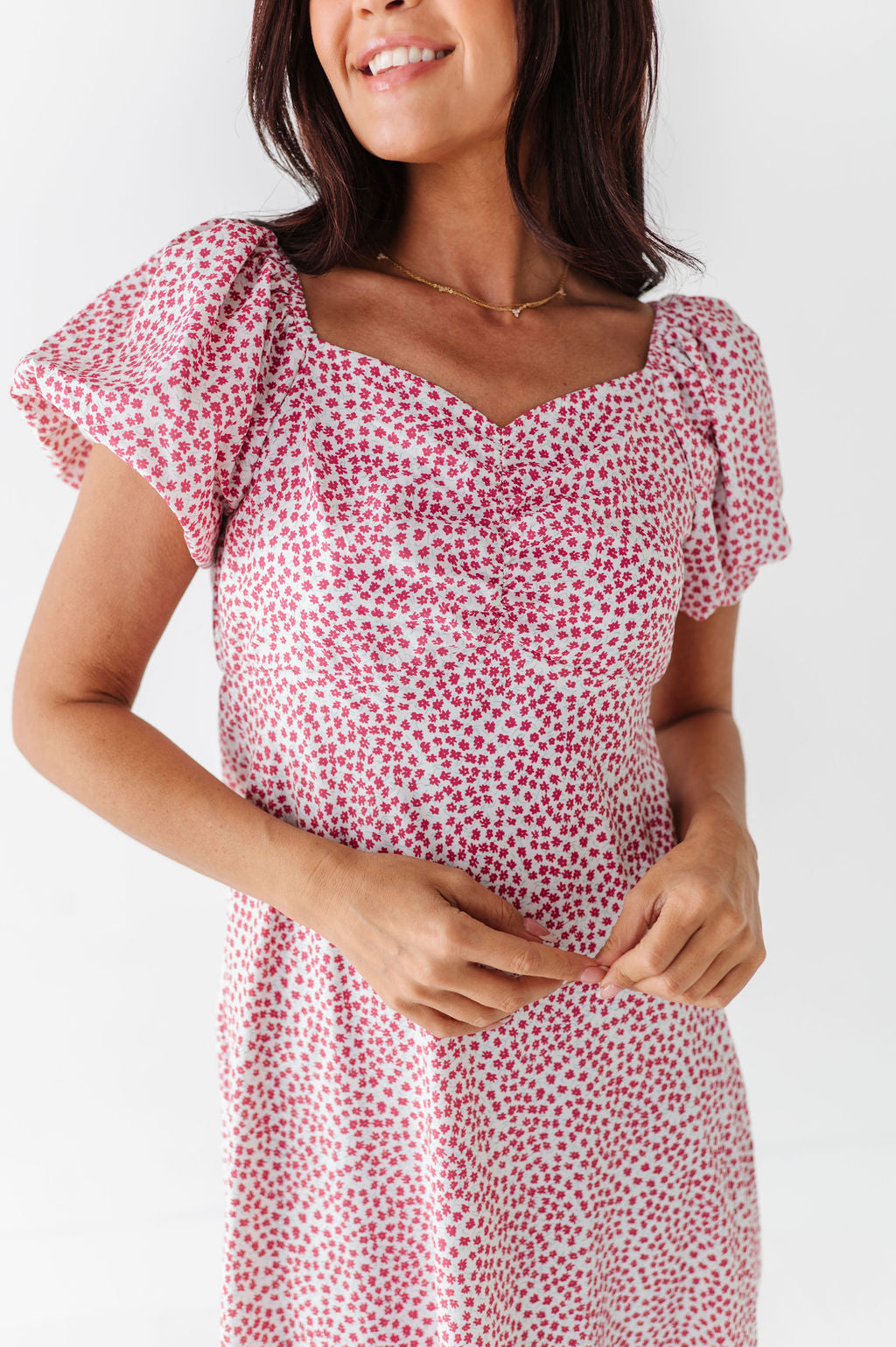 Tuesday Floral Dress in Pink