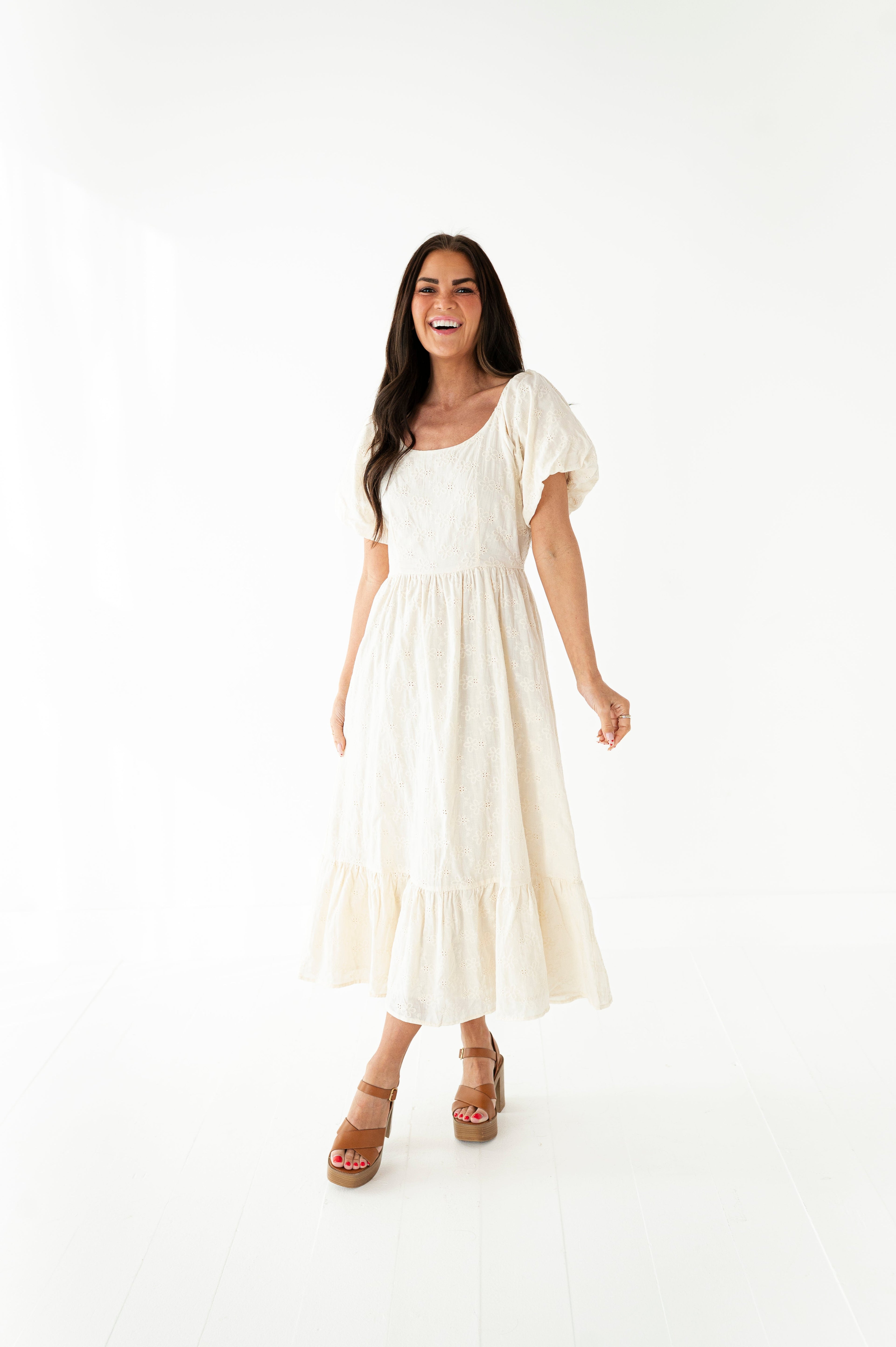 Lily Eyelet Dress