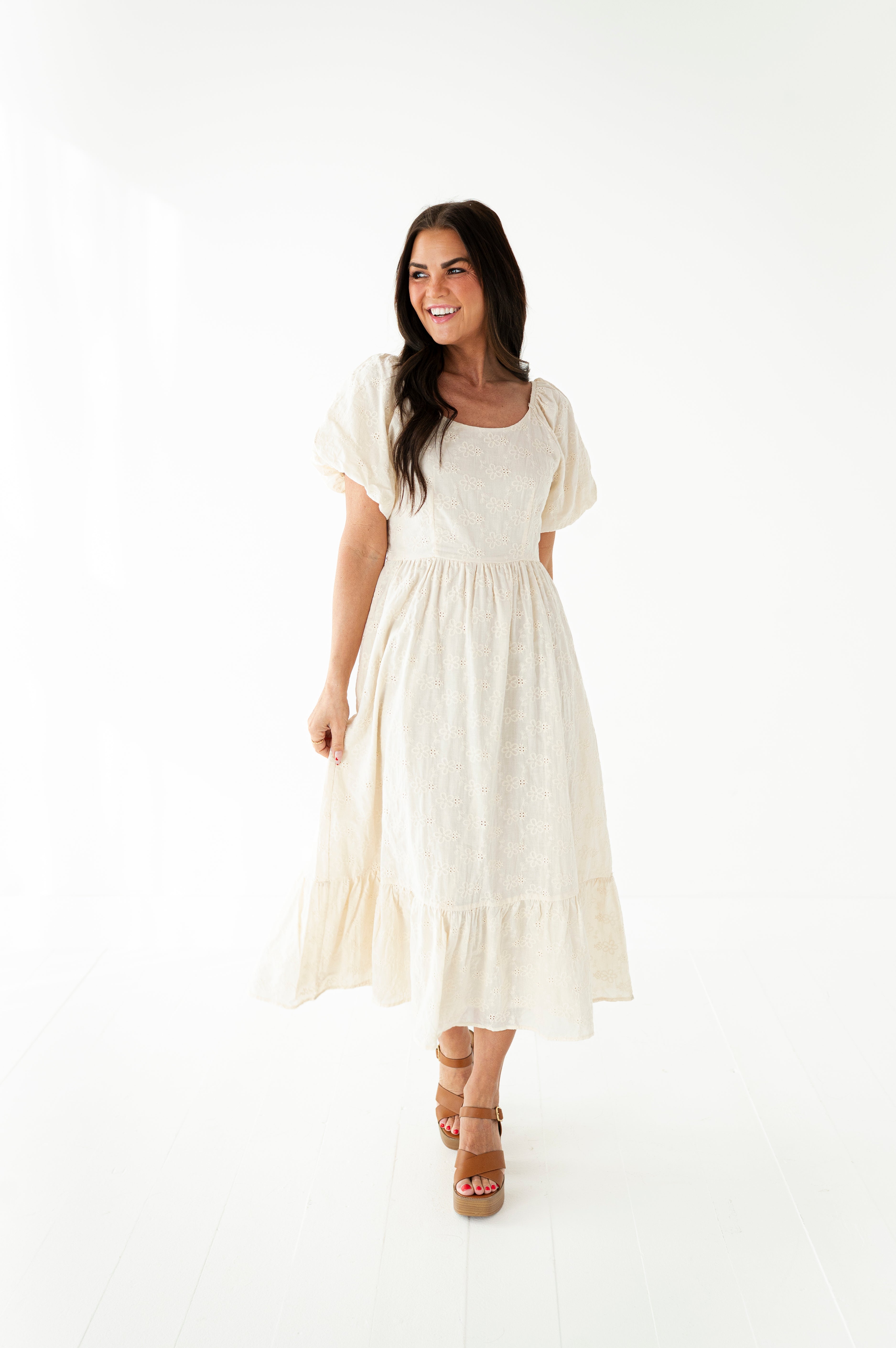 Lily Eyelet Dress