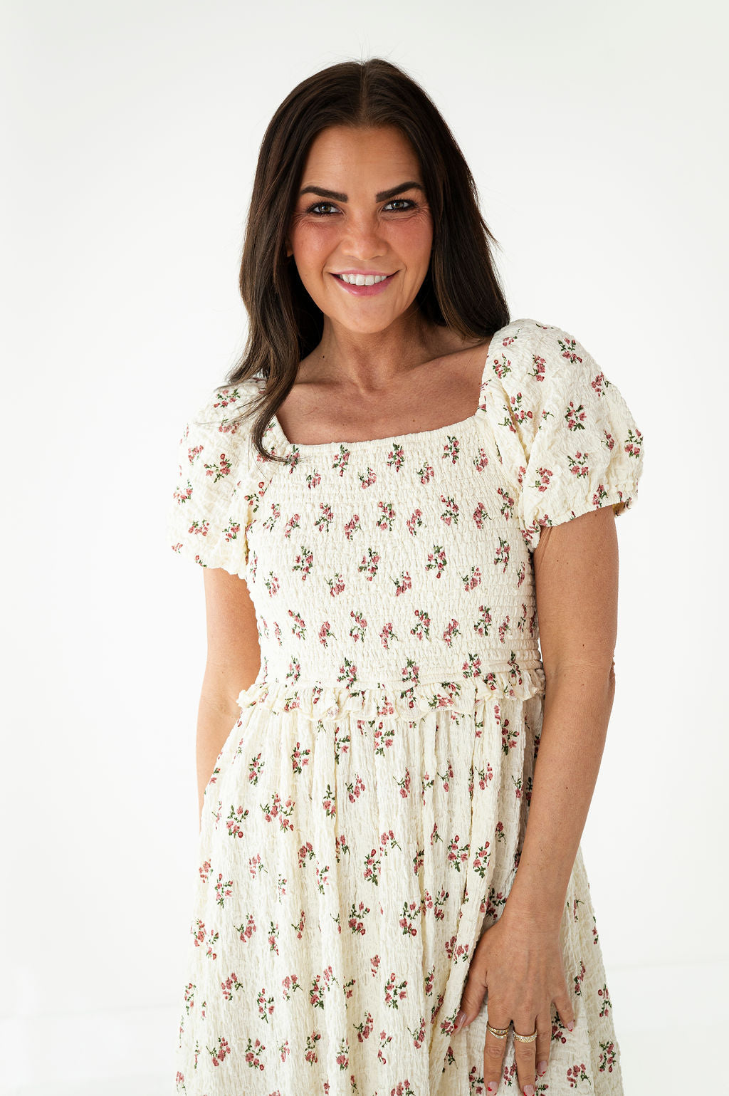 Roslyn Smocked Dress