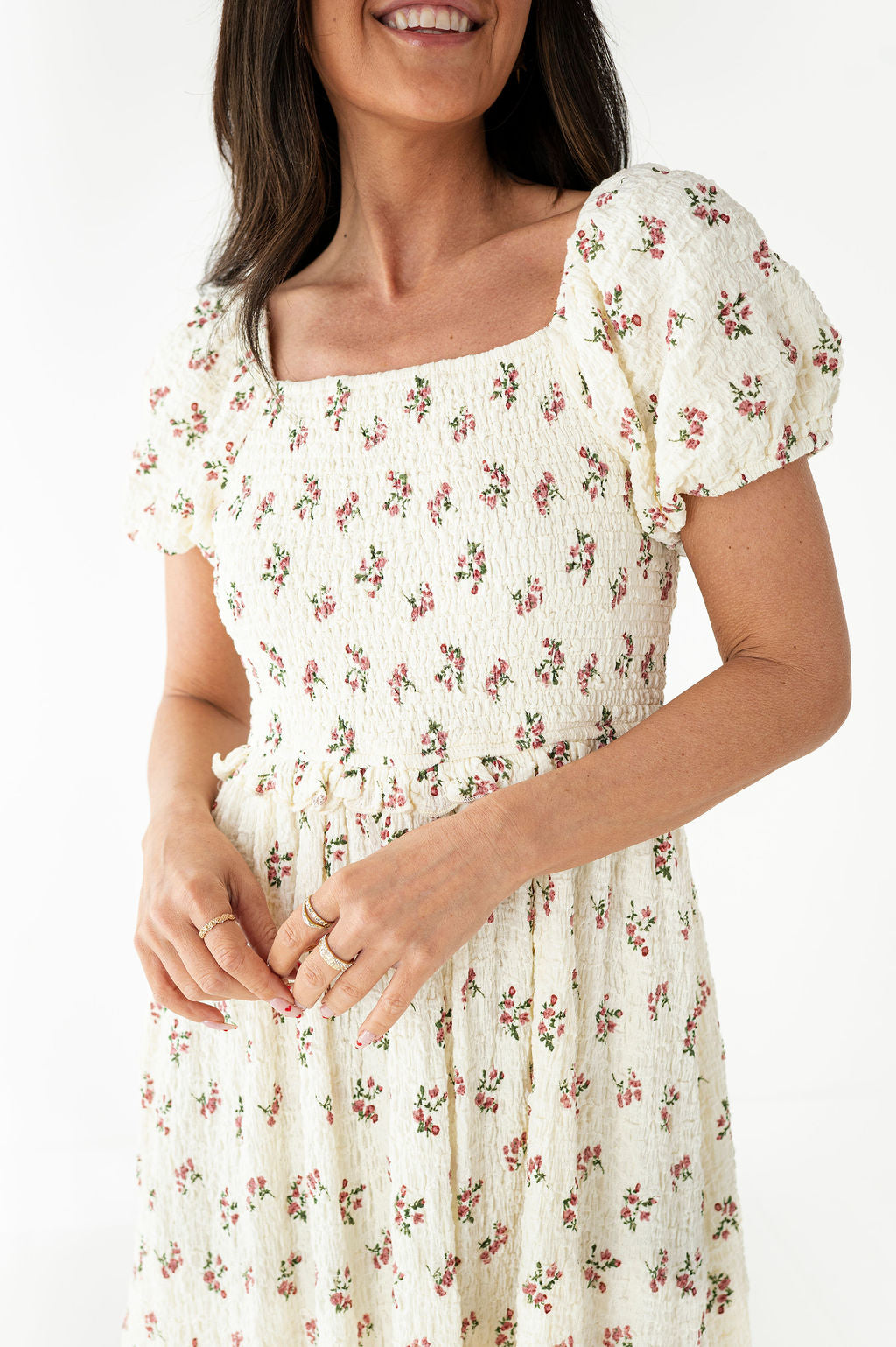 Roslyn Smocked Dress