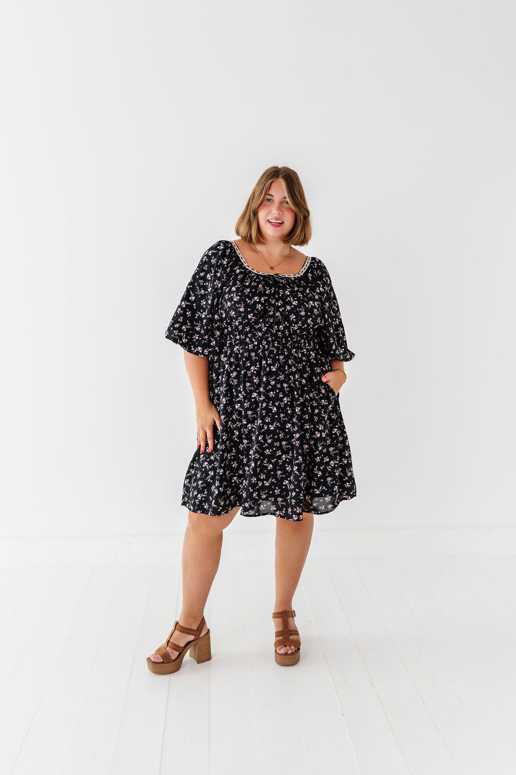 Gianna Dress in Black