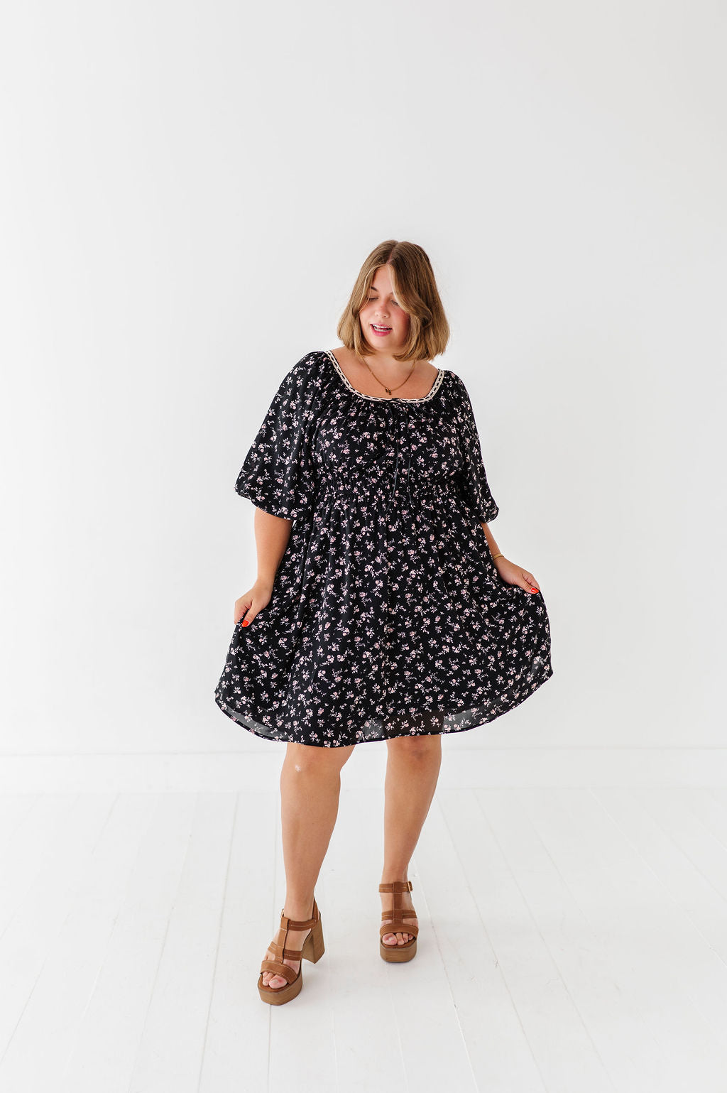 Gianna Dress in Black