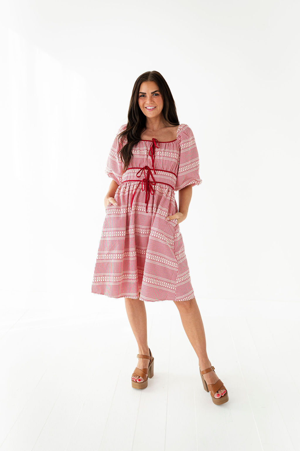 Madison Embroidered Dress