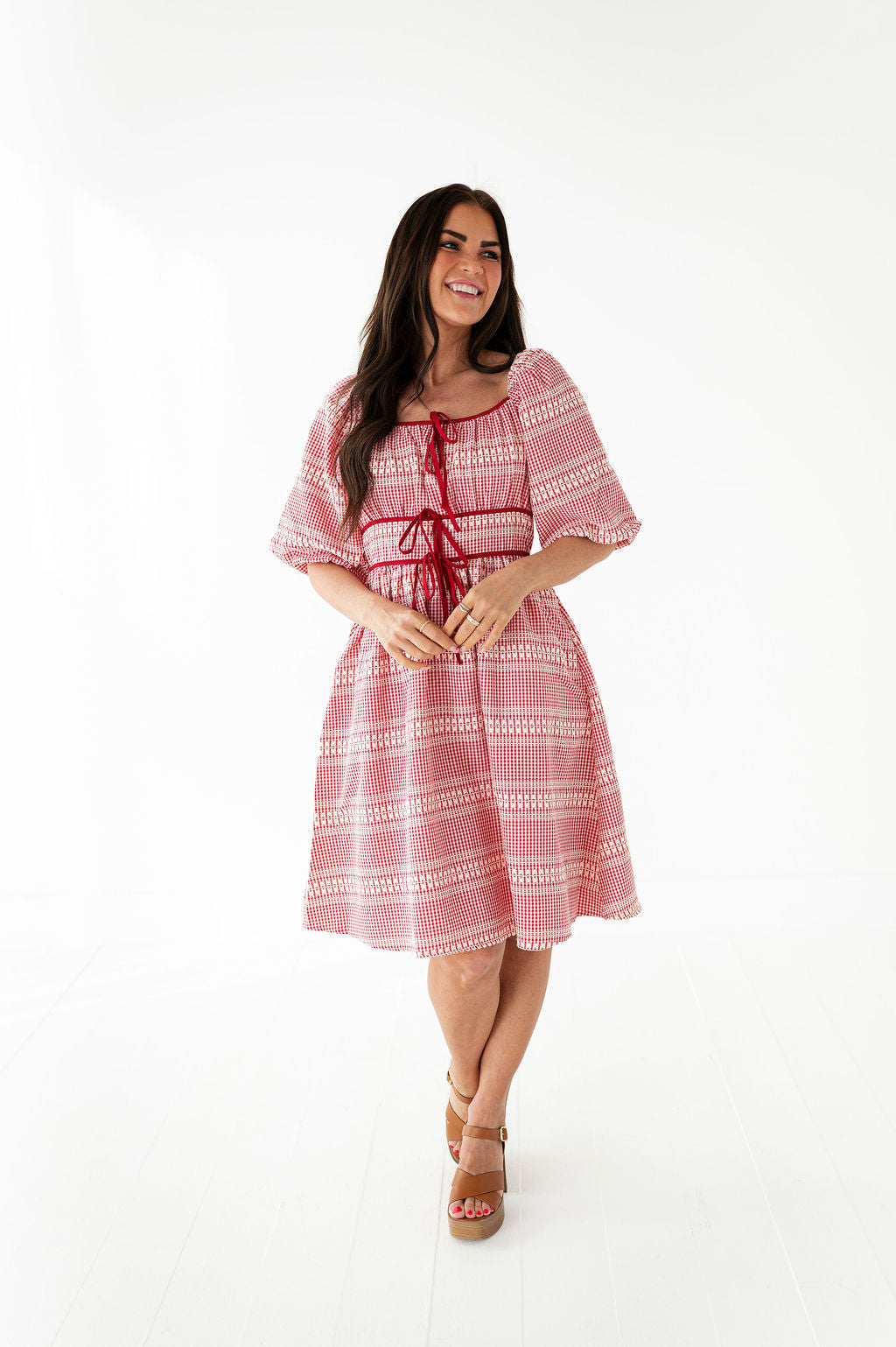 Madison Embroidered Dress