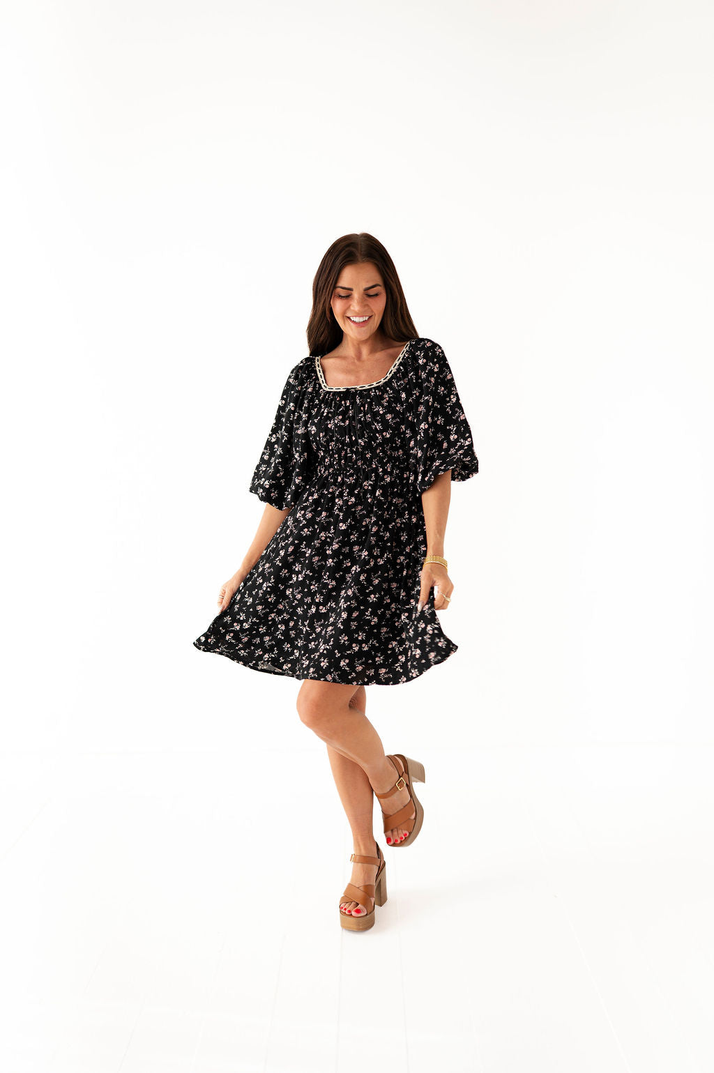 Gianna Dress in Black