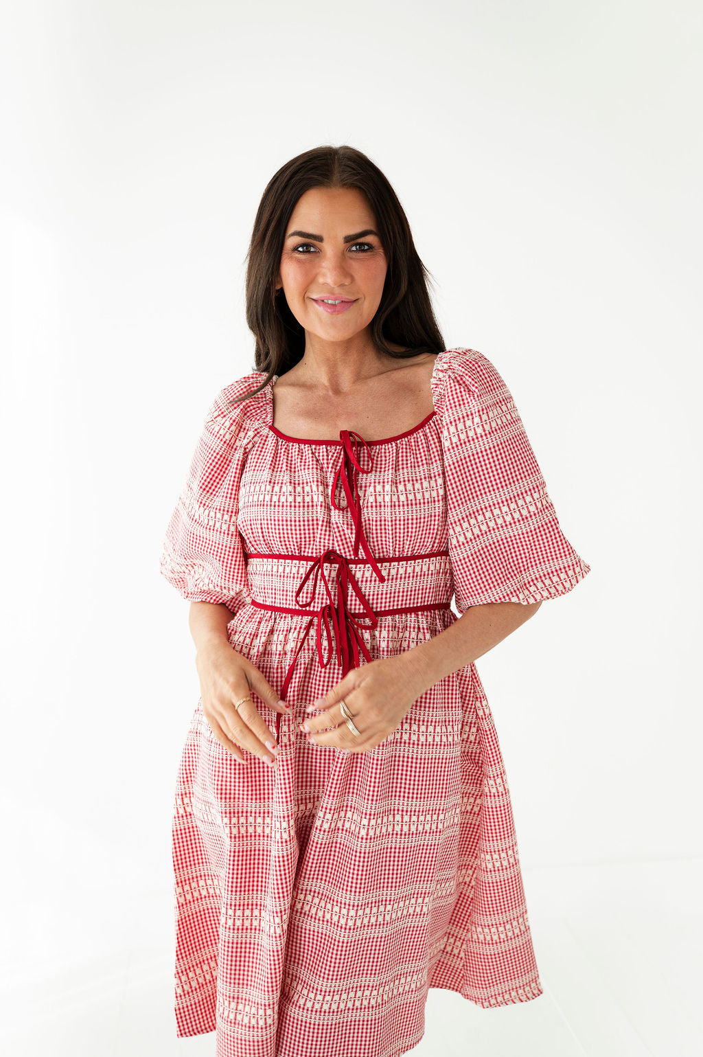 Madison Embroidered Dress