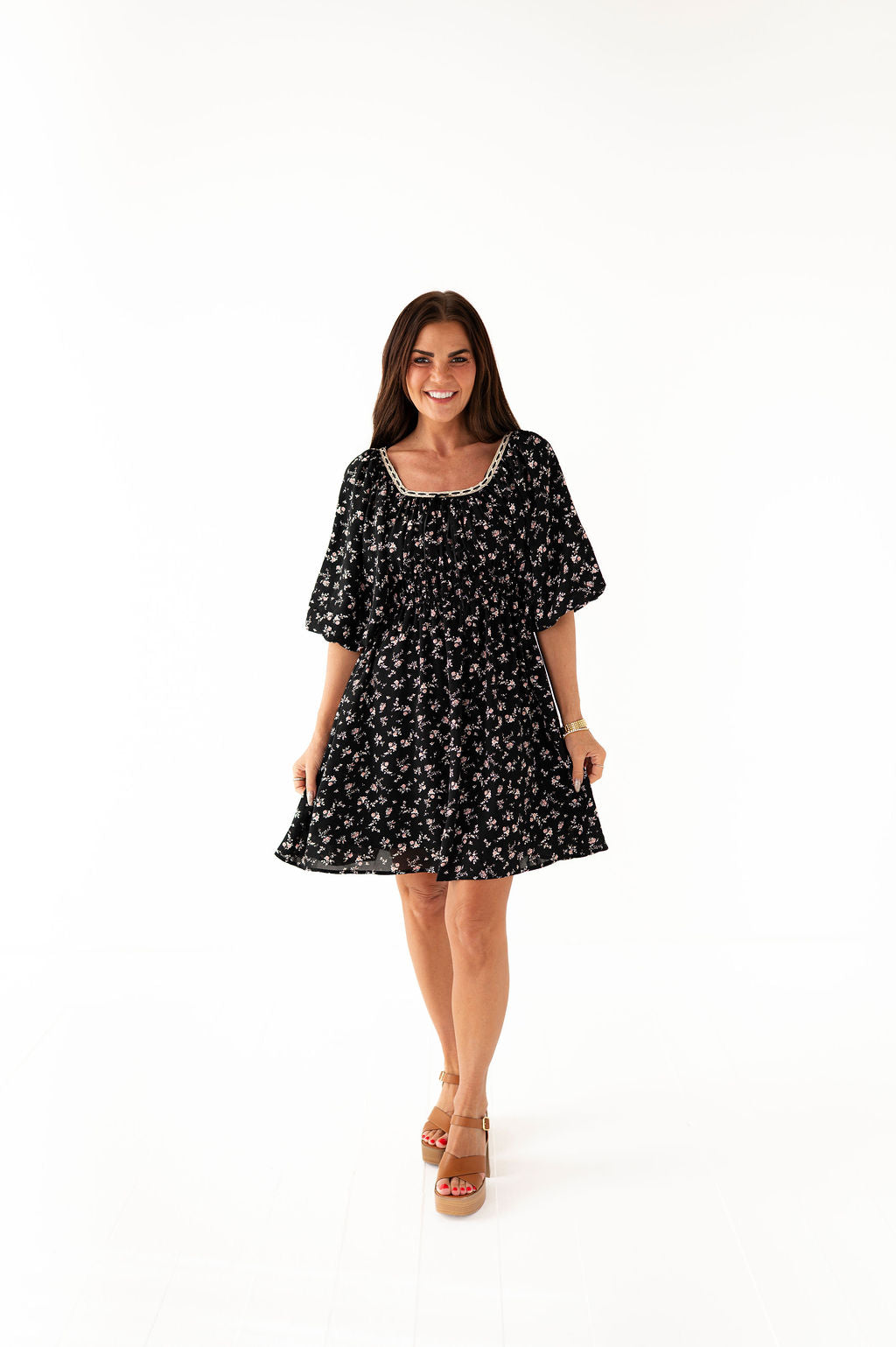 Gianna Dress in Black