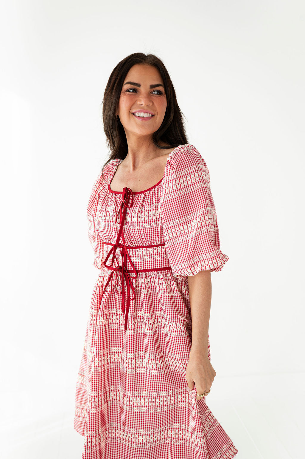 Madison Embroidered Dress