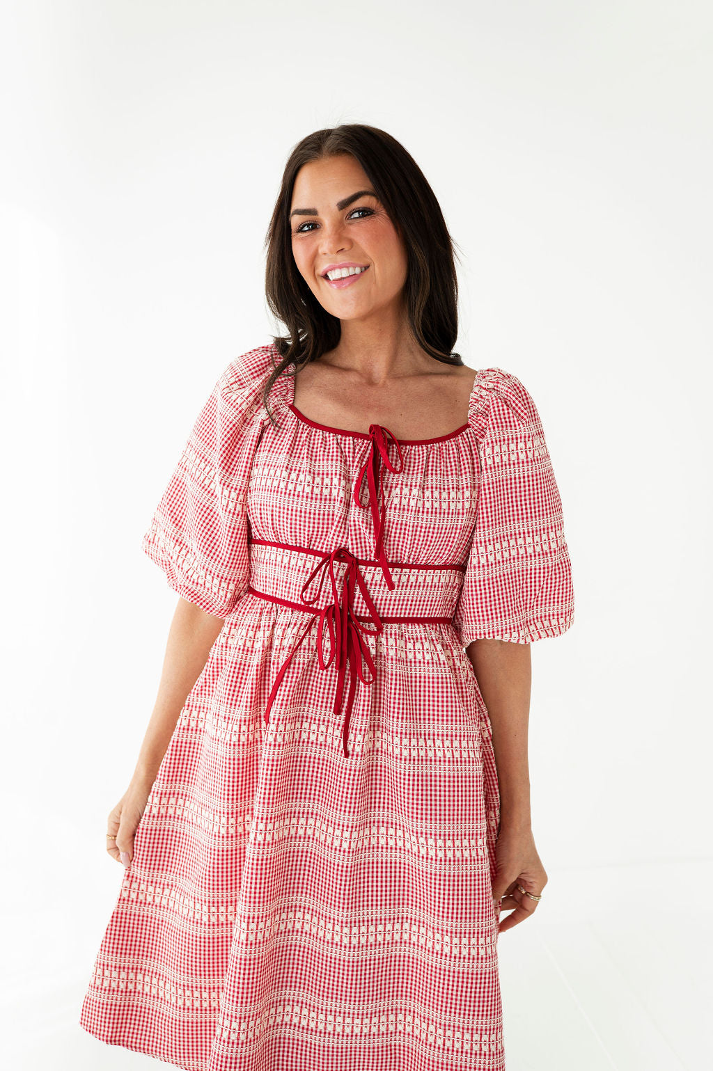Madison Embroidered Dress
