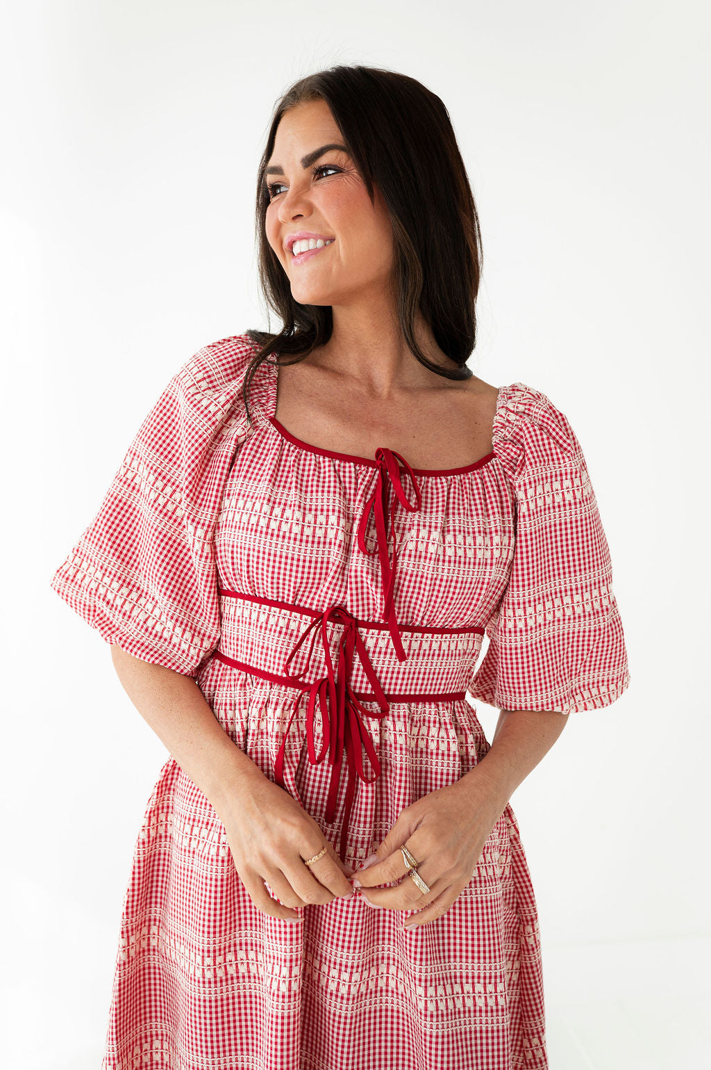 Madison Embroidered Dress