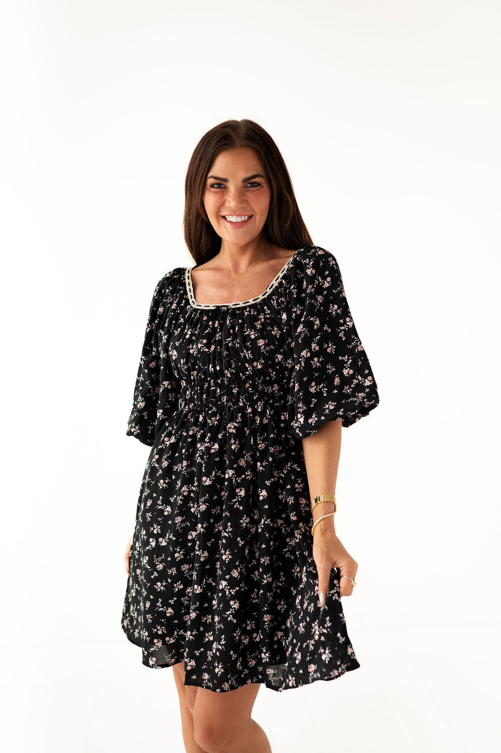 Gianna Dress in Black