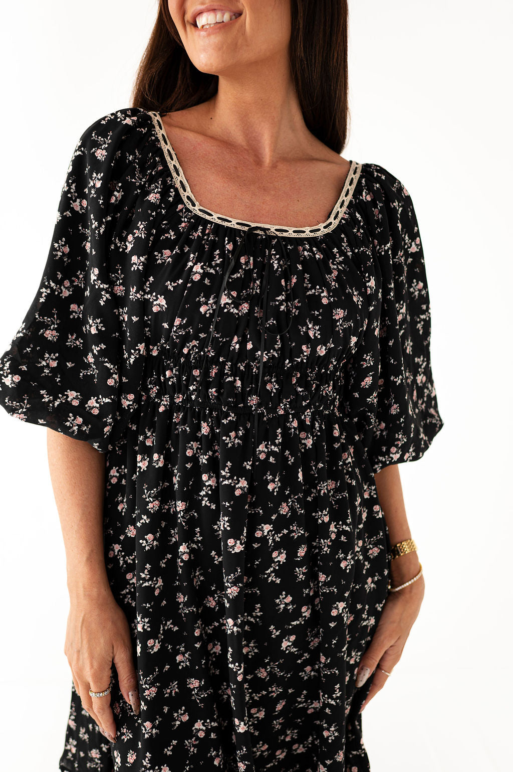 Gianna Dress in Black