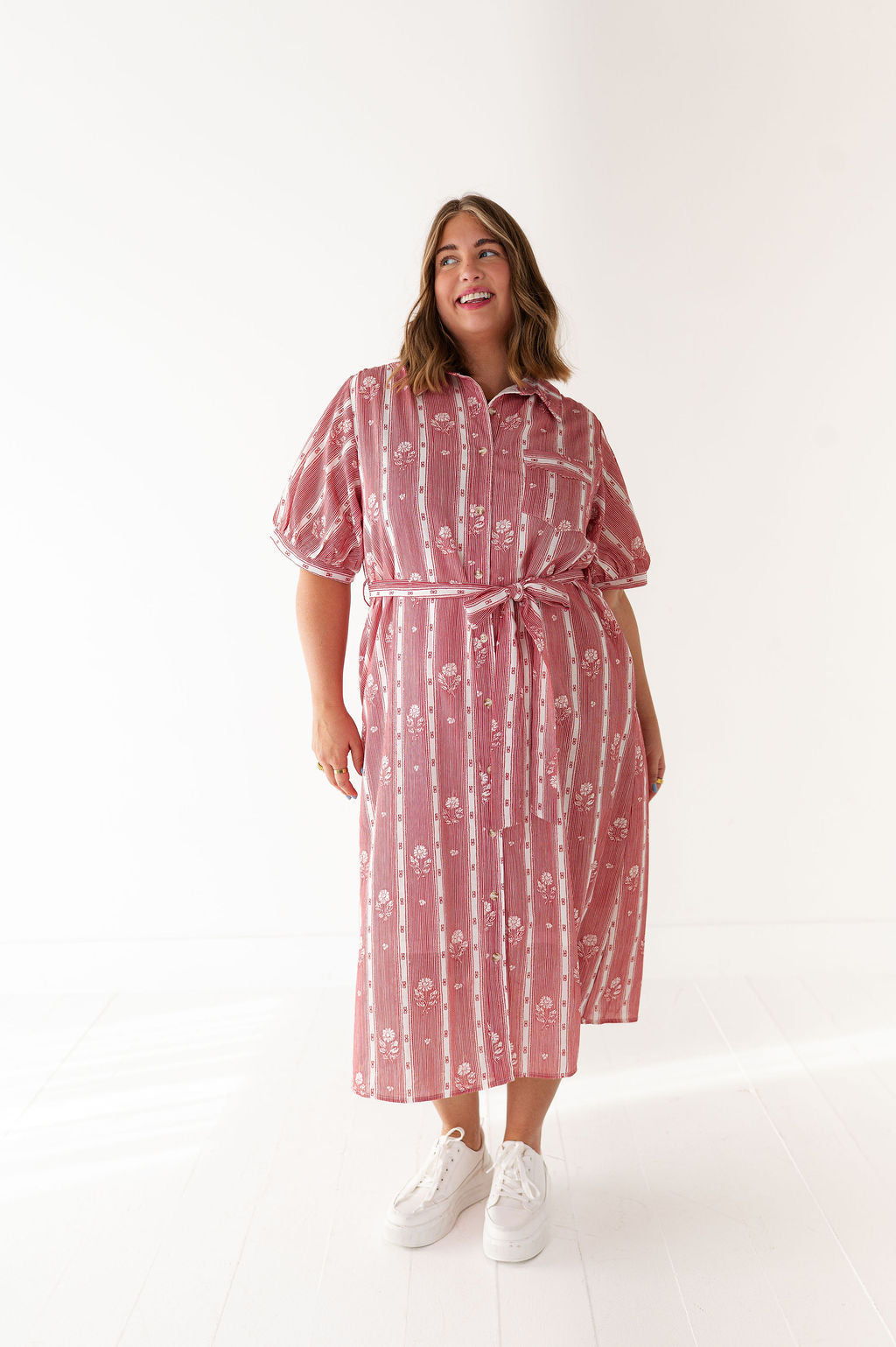 Eliza Striped Dress