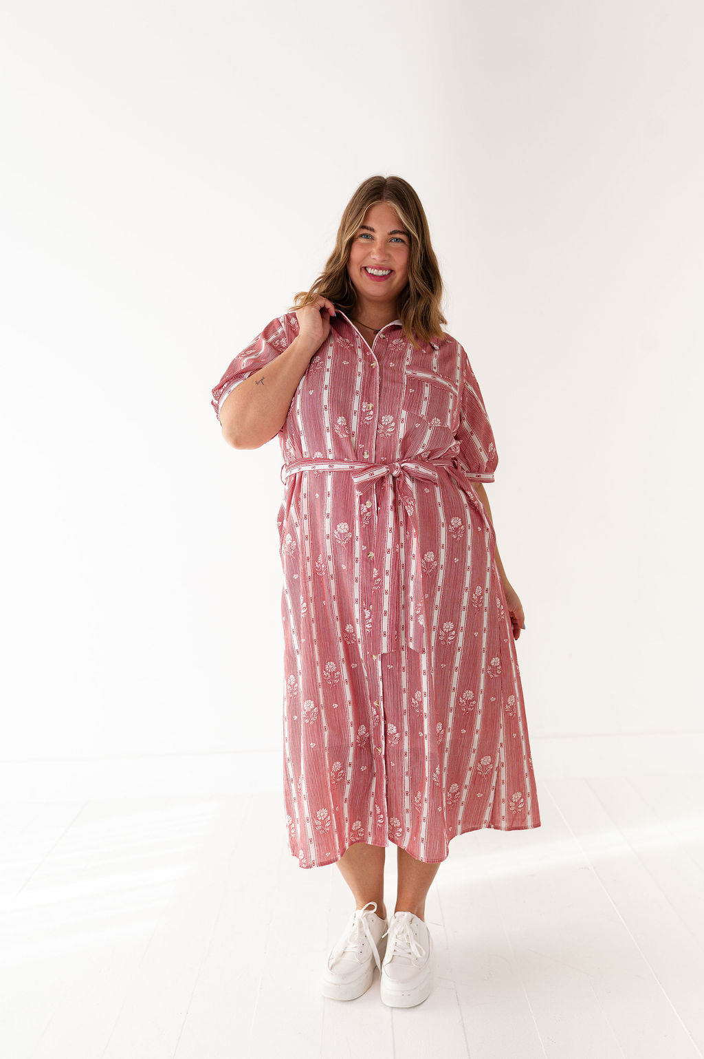 Eliza Striped Dress