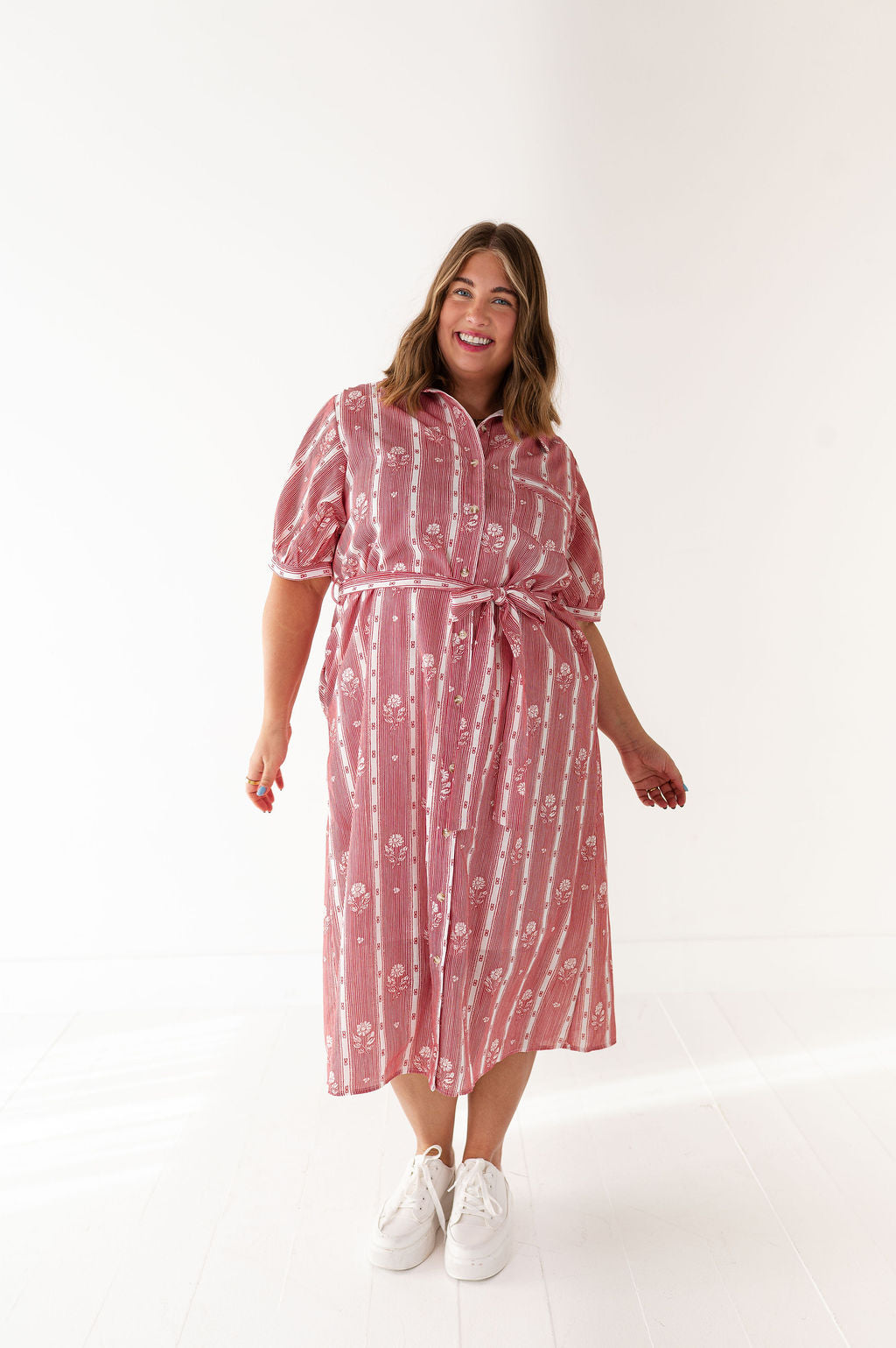 Eliza Striped Dress
