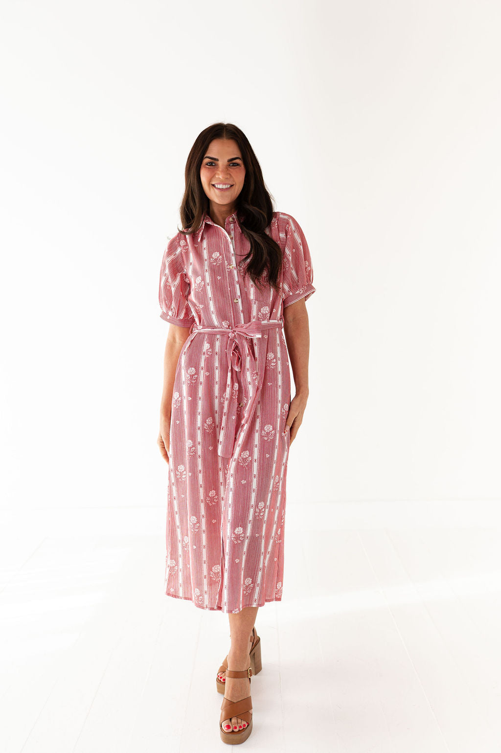 Eliza Striped Dress